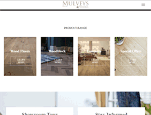 Tablet Screenshot of mulveys.com